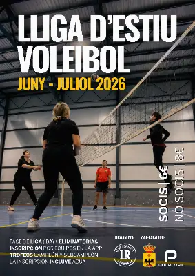 LLIGA D'ESTIU DE VOLEIBOL 2026